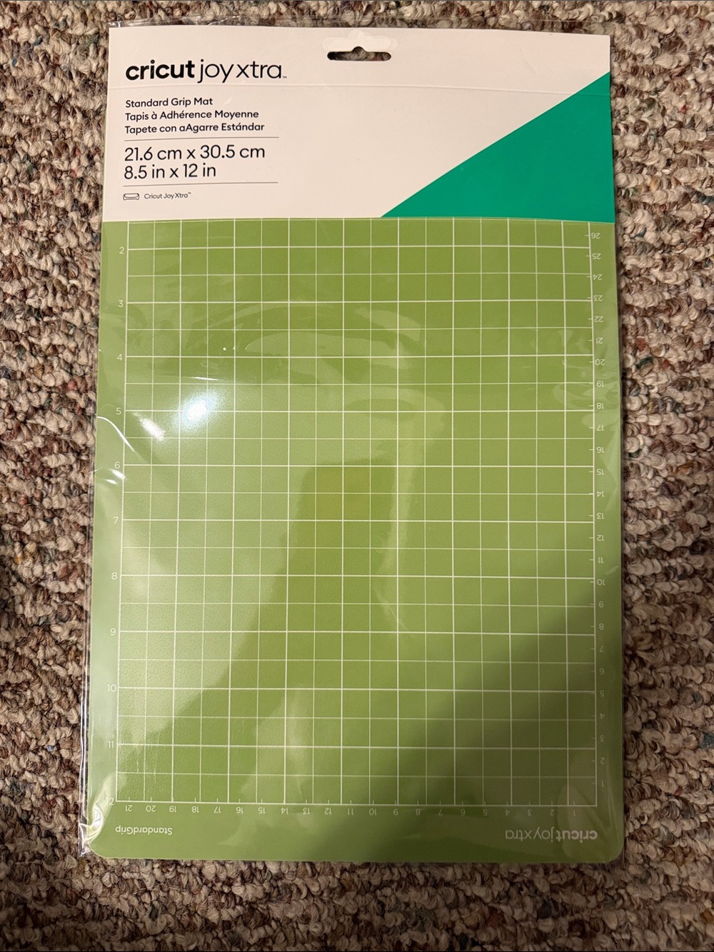 Cricut Joy Xtra Standard Grip Mat in Lime Green